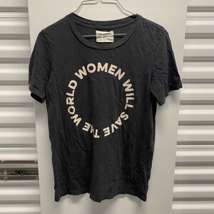 Women Will Save The World Cotton Graphic Tee